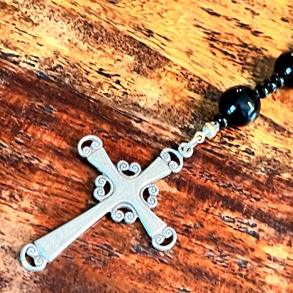 Natural Stone Chaplet Rosary - Picture 2 of 11